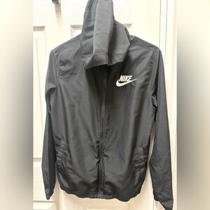 Boys Nike Windrunner Jacket Black Size XL